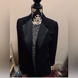 International  concept black blazer for women size 2